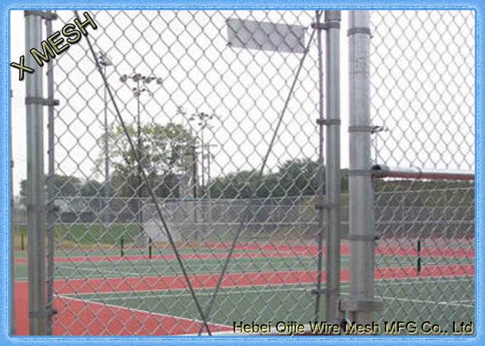 Гальванизированная загородка звена цепи используемая для загородки спорта