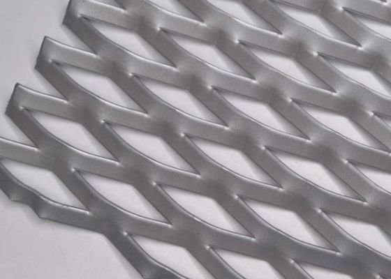 L Shaped Frame Hot Dipped Galvanized Aluminum Expanded Mesh Sheet For Decoration And Construction