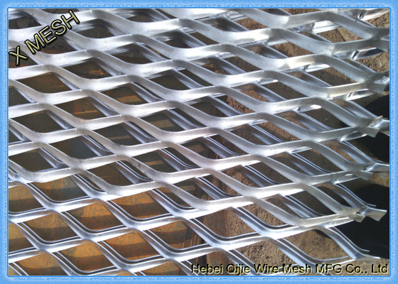 Алмазное отверстие Алюминиевый сплющенный расширенный лист 1.2 X 2.4m Nature Surface