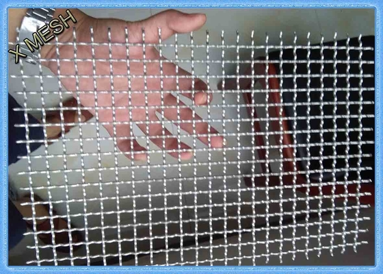 Сварная сетчатая сетка из нержавеющей стали, алюминиевые обжатые металлические сетчатые панели 1,20 м X 100 м