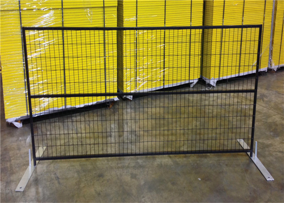 Покрытие порошка и ПВК покрывая Темп Канады ограждая панели для строительной площадки