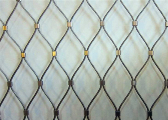 Тип сплетенный окисью загородка черноты АИСИ316 приложения ячеистой сети металла животная
