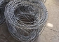 Перекрестная провода бритвы концертины OEM типа и железной проволоки ржавчина 10m/Roll материального анти-