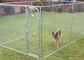 Stackable сложенная гальванизированная стальная клетка хранения звена цепи для бега собаки