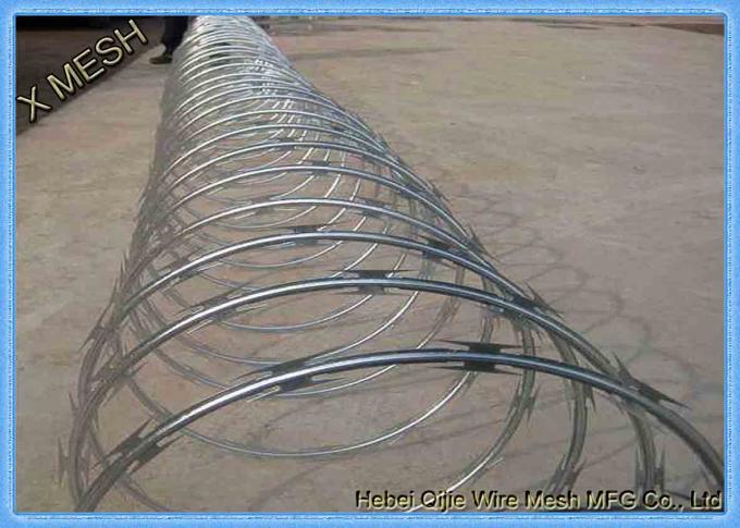 Гальванизированная колючая проволока Fence-GRB002 бритвы