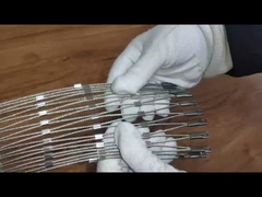 T316 3 мм Архитектурная сетка из тканевой проволоки Декоративные фасады зданий