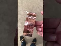 2.25x0.5 мм медно покрытая плоская швейная проволока для картонных картонных коробок