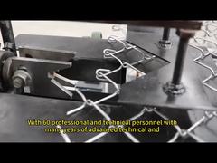 Оцинкованный / ПВХ покрытый садовый цепь связки ограждения ткань с алмазным отверстием