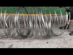 Концертина из колючей проволоки диаметром 800 мм, плоская намотка Bto-20