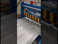 Услуги по резке и сварке гофрированных стальных листов с цветным покрытием для кровли