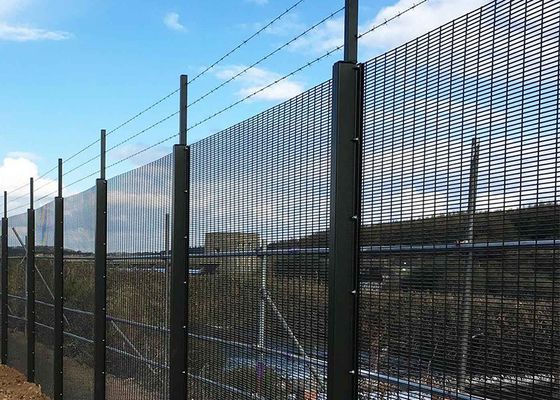 Ограждать сетки тюрьмы высокого уровня безопасности 358 гальванизированный для скотин поголовья