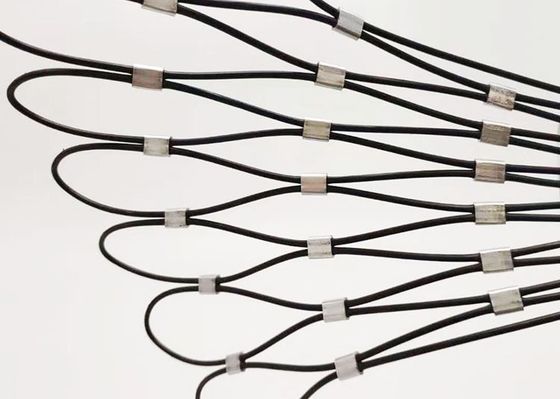 Антиржавейная сеть безопасности сетки веревочки провода нержавеющей стали для рискованных областей