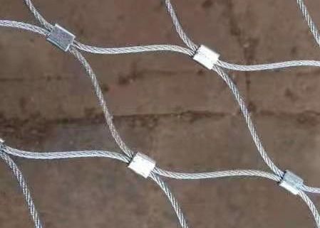 7X7 x клонят гибкое плетение сетки веревочки провода нержавеющей стали 316l
