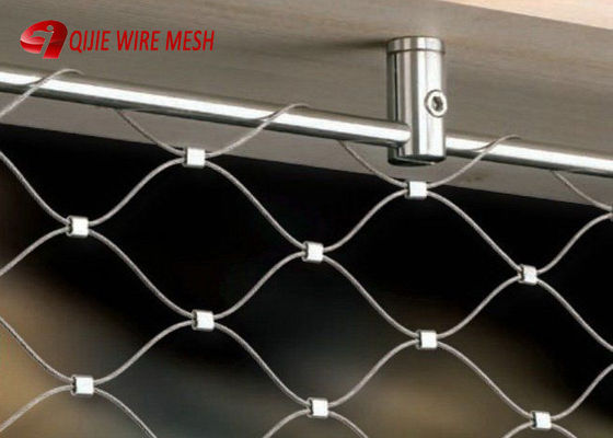 SS316 Ferrule Diamond Flexible Inox Stainless Steel Wire Wire Cable Net Rope Mesh (Стальная нержавеющая сталь, из нержавеющей стали)