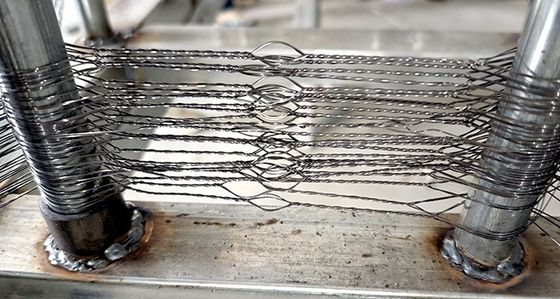 MZP Противотанковая металлическая проволочная сетка 10x10x1.4m Сниженная видимость барьер