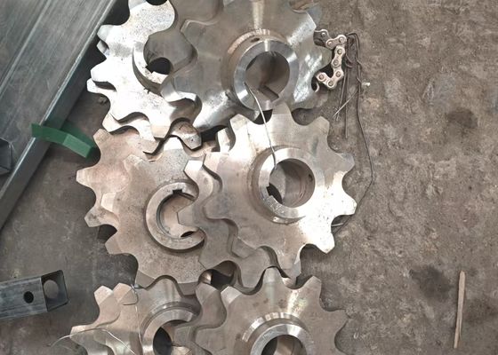 DIN Sprocket 24B 28B 32B цепное колесо с 10 мм зубом и материалом C45