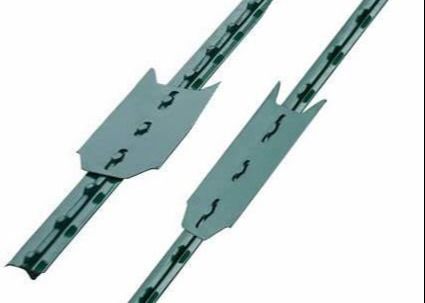 Оцинкованный Hd 6 футовый стальной забор пост с пластиной