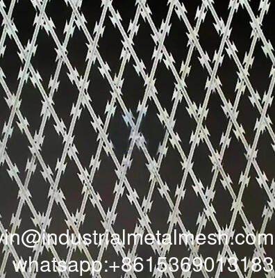 Metech Razor Wire Welded Mesh Panel Fencing System состоит из резной проволочной сетки