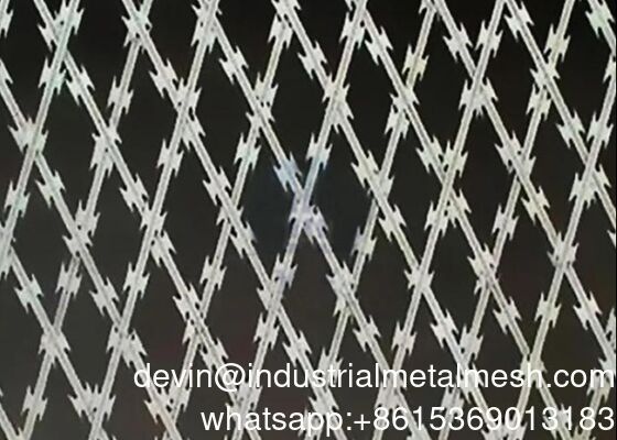 Metech Razor Wire Welded Mesh Panel Fencing System состоит из резной проволочной сетки