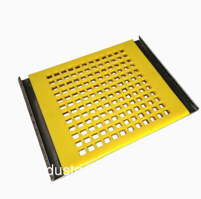 Polyurethane Screen Mesh Hook Tightening Type Wear Resistant Corrosion Resistant High Elasticity Long Service Life for Mining Ore Screening