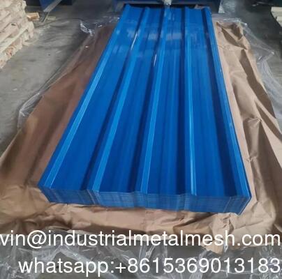 High Quality Corrugated Metal Roofing 14 Gauge Ibr Profile Sheet Coloured Sheets