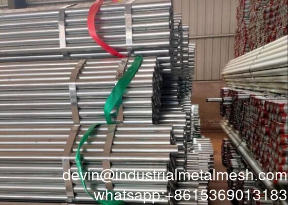 ASTM A53 Z40 Z90 Z120 Горячая оцинкованная труба Gi труба Pre Galvanized Steel Pipes для строительства
