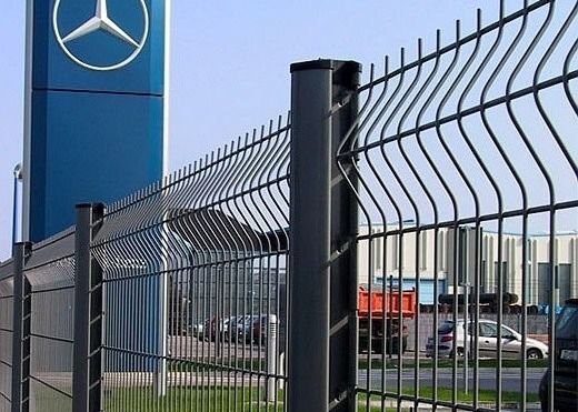 Порошок покрыл сваренную изогнутую обработанную жару датчика панели загородки металла тяжелую -