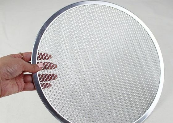 Сплав алюминия лотка пиццы ячеистой сети 7/12/13/15/20 дюймов сгущает
