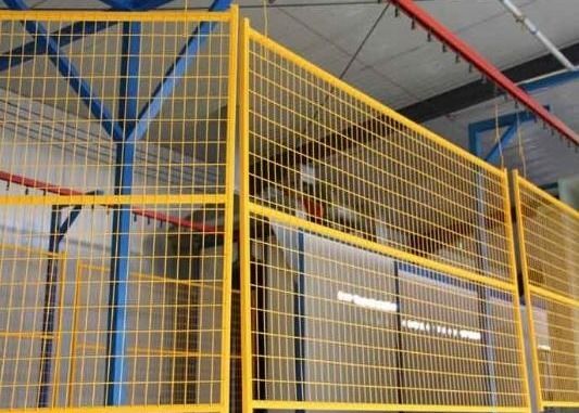 Конструкция Канады гальванизировала временный ограждая покрытый порошок