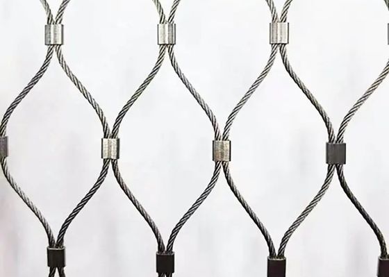 высокопрочная сеть сетки веревочки провода нержавеющей стали 304 316 316l для зоопарка Aviary