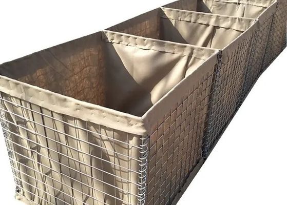 Городища стены взрыва клетчатой системы военного форта предохранителя Bulkwalk барьера Multi