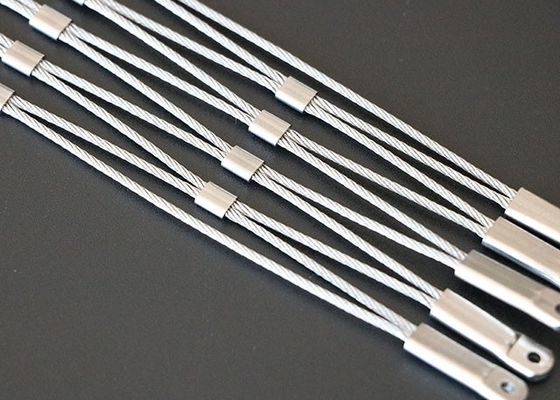 Антиржавейная сеть безопасности сетки веревочки провода нержавеющей стали для рискованных областей