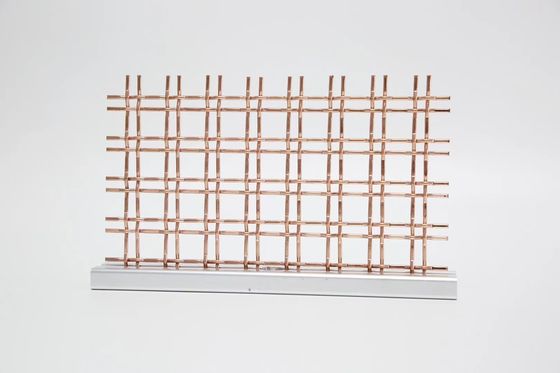 Квадратная отверстие сжатые декоративные тканевые сетки для шкафов