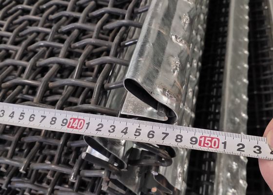 0,7 до 20мм Ги гофрировал сталь углерода ячеистой сети 45# среднюю