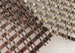 Декоративная стальная бронзовая металлическая проволочная экрана архитектурная сетка цепная катушка висячая драпировка потолочная завеса
