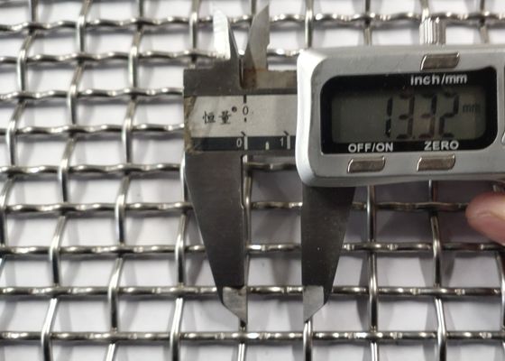 Высокая прочность на растяжение 8x13 мм Открывающая сетка из нержавеющей стали
