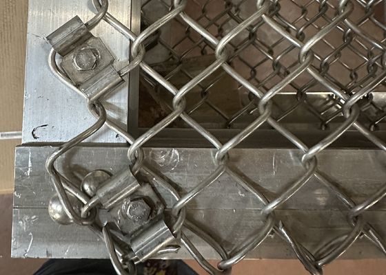 Нержавеющая сталь 316L цепная связь ограждение ткань граничная стена оцинкованная сталь