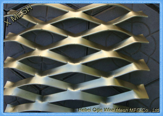 Лист отверстия диаманта алюминиевый сплющенный расширенный поверхность природы 1,2 x 2.4m