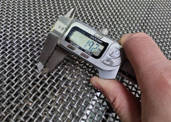 Экран 1.5m x 1.95m сетки песка волнистой проволки 65mm вибрируя