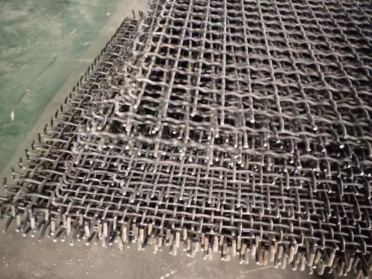 65mn Steel Vibrating Screen Crimped Wire Mesh производители изделий из стали