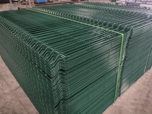 3D изогнутый защитный перила панель сварки проволочной сетки Металлический забор панель