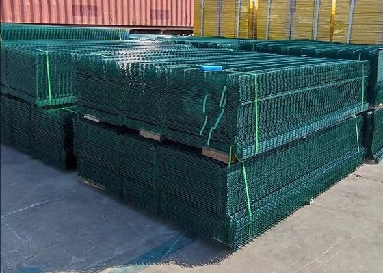 Ограждение с оцинкованной 3D панелью 3D изогнутая стальная сварная ограждение изогнутая проволочная ограждение V сетка проволочная ограждение охранная ограждение
