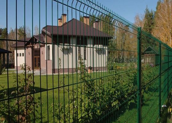 Защитить сад в стиле наружной декоративной 3D изогнутой сварной проволочной сетки забор