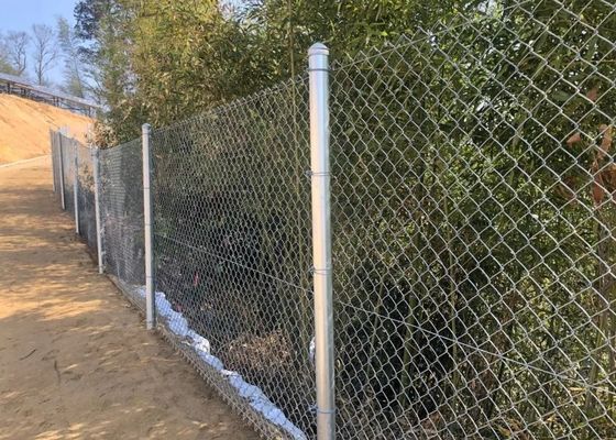 2.5mm-3.0mm горячее погружение оцинкованные цепные звенья ограждения 9 гамма