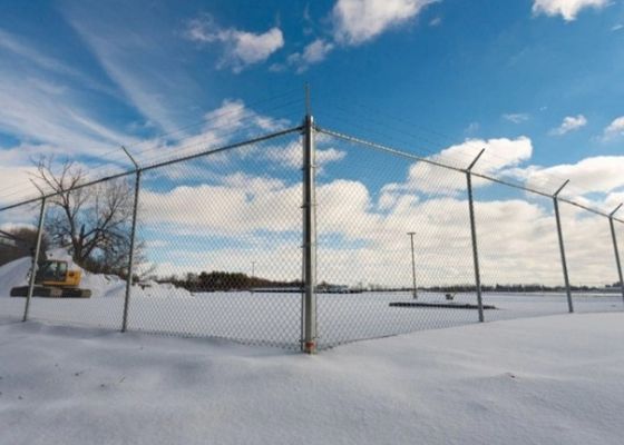 2.5mm-3.0mm горячее погружение оцинкованные цепные звенья ограждения 9 гамма