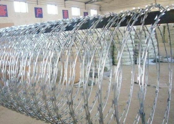 Bto-22 Горяче оцинкованный Concertina Razor Barbed Wire
