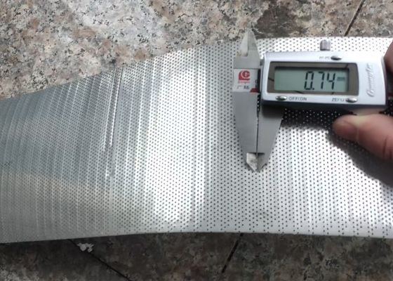 00,6 мм отверстие 80 мм ширина нержавеющая сталь перфорированный лист круглый отверстие