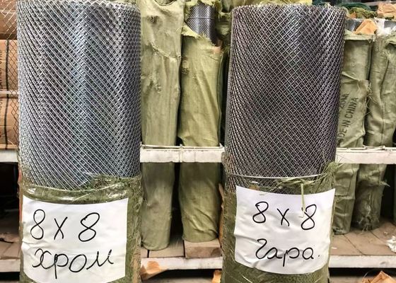 Покрытая порошком расширенная форма сетки диаманта сетки металла отверстия