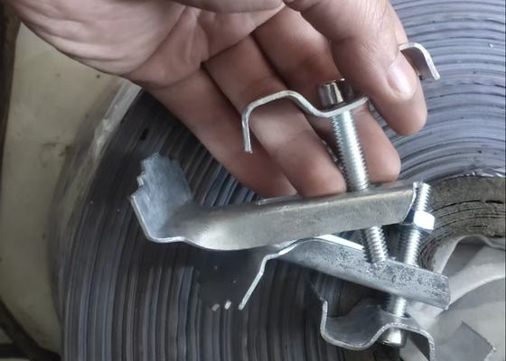 30X5mm Зернистые стальные решетки складной костер гриль тяжелой службы нержавеющей / оцинкованный для бара