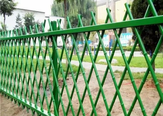 Устойчивая имитация бамбуковых ограждений для стильных садовых конструкций